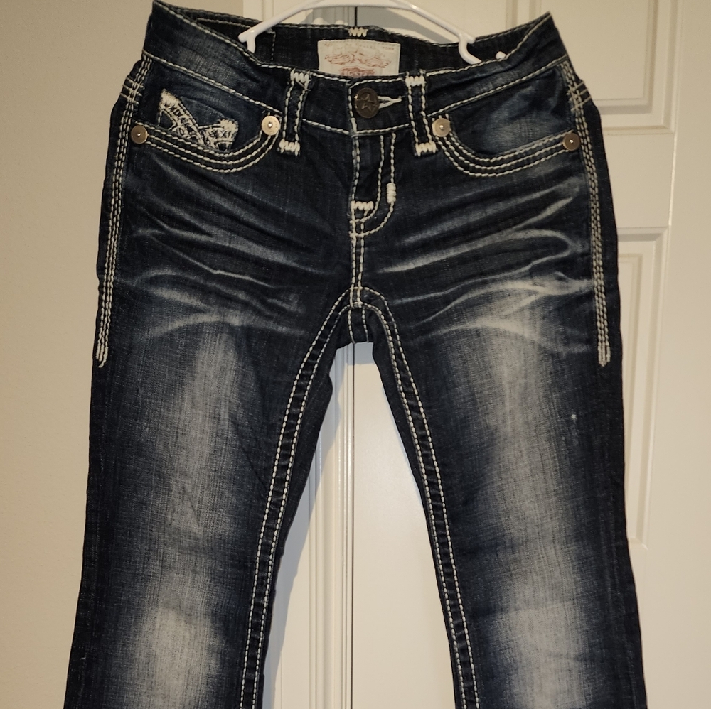 Big Star Dark Wash Flare Jeans
